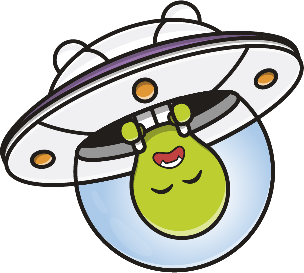 extraterrestre à l'envers
